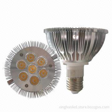 7W Warm White PAR30 LED Spotlights with High Brightness 45mil Bridgelux Light Source